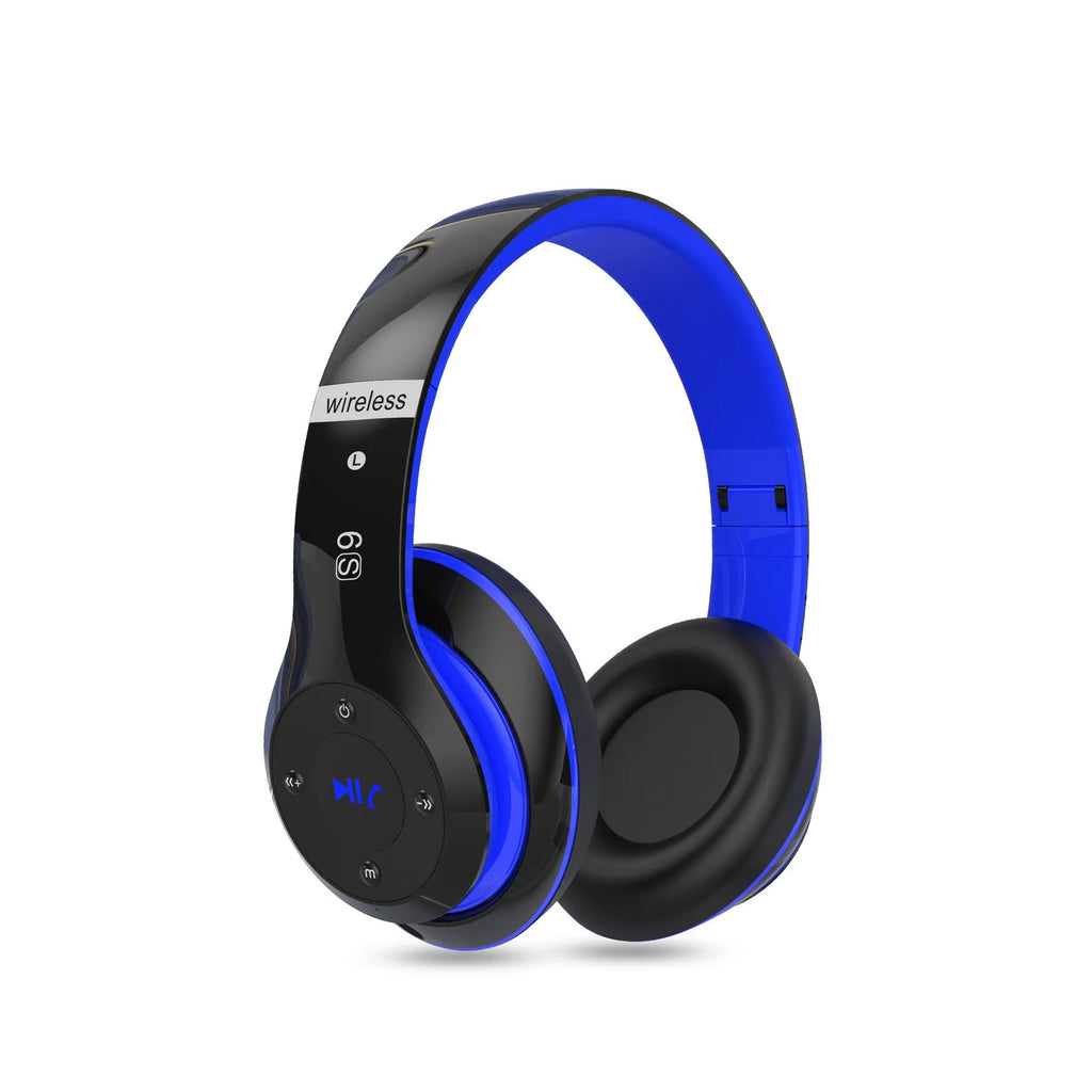 Bluetooth gaming headset in white, pink, red, blue or black with HiFi audio, V5.0+EDR and TF card support up to 32G.