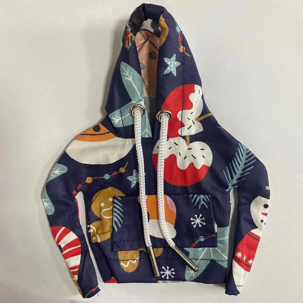 Multicolour cotton handbrake cover for car gear lever with Christmas patterns