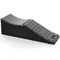 Black rectangular car protection pad for vehicle boot floor, dimensions 55 cm by 44 cm.
