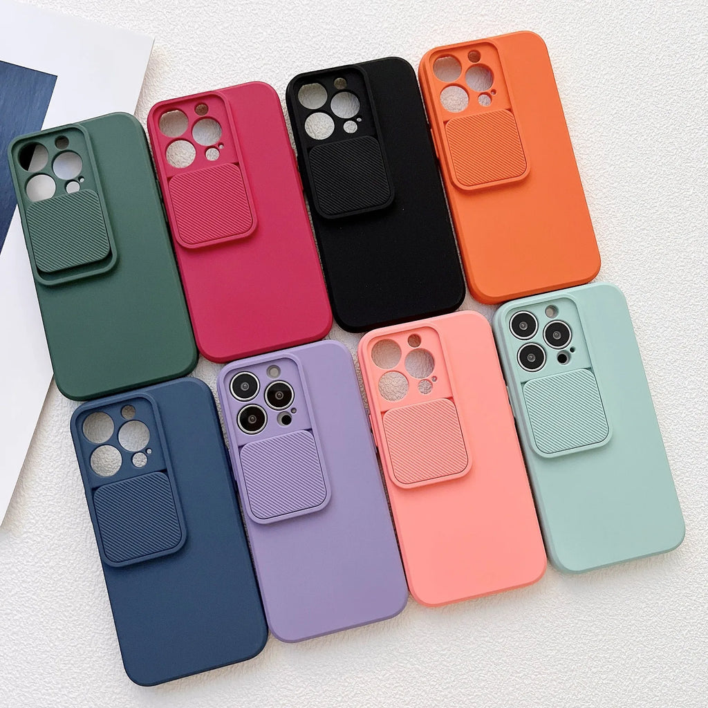 All-inclusive Tracking Shot TPU phone case for Apple iPhone, black back cover on phone
