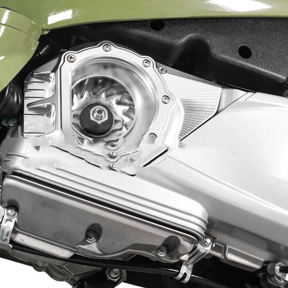 Vespa Primavera clutch intake cover in various colours for 125 150cc 2019+ models