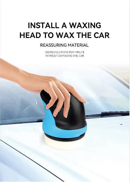 Plastic car ice scraper tool for winter snow removal with blue colour option