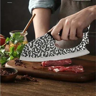 Labour-saving forged kitchen knife 4 chromium steel comfortable grip hot selling vegetable chopper