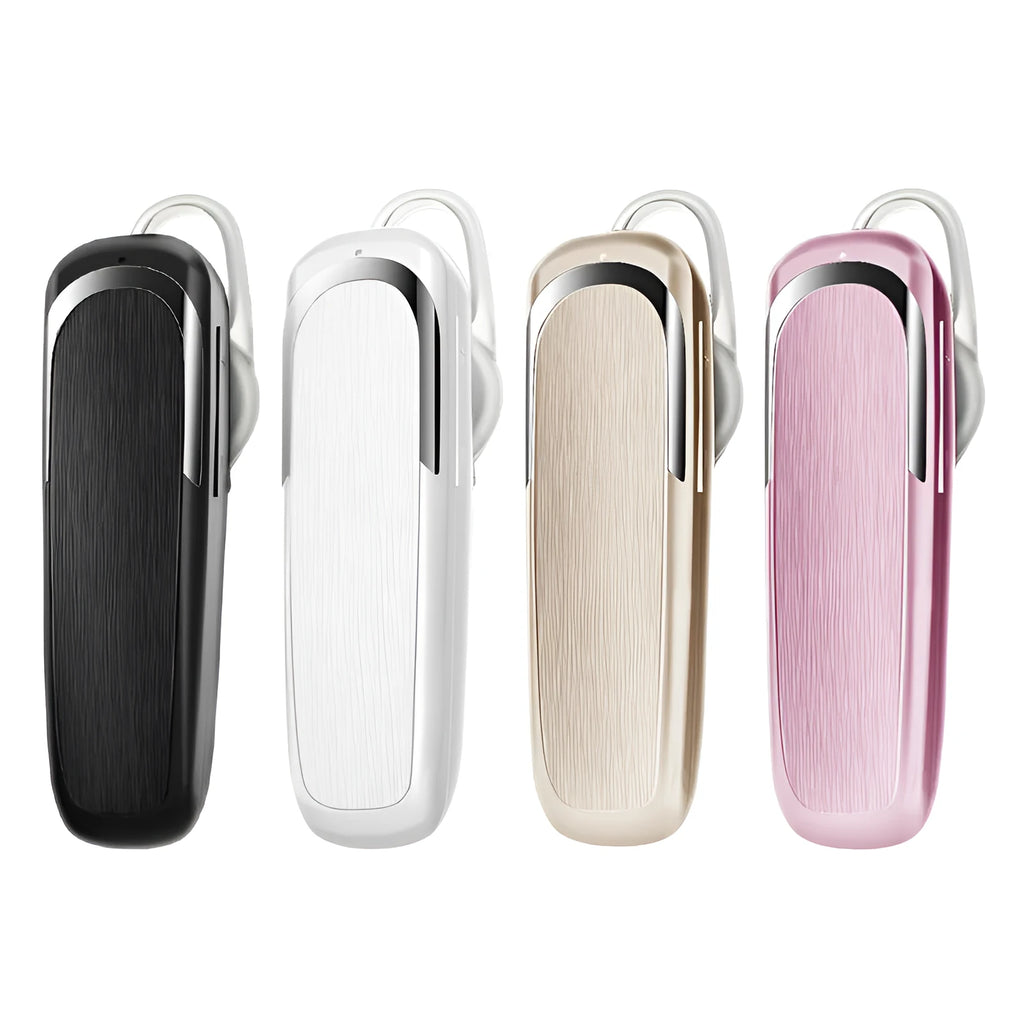 Wireless car stereo bluetooth headset with ABS shell in black