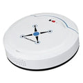 Smart robot vacuum cleaner 22.8cm ABS plastic automatic induction sweeper black