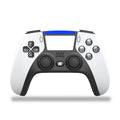 Bluetooth wireless gamepad in black, ABS plastic, with dual analog sticks, for PS4 Android and PC