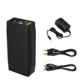 LF4100 12V lithium iron phosphate battery with 9V output measuring 168x89.2x43mm