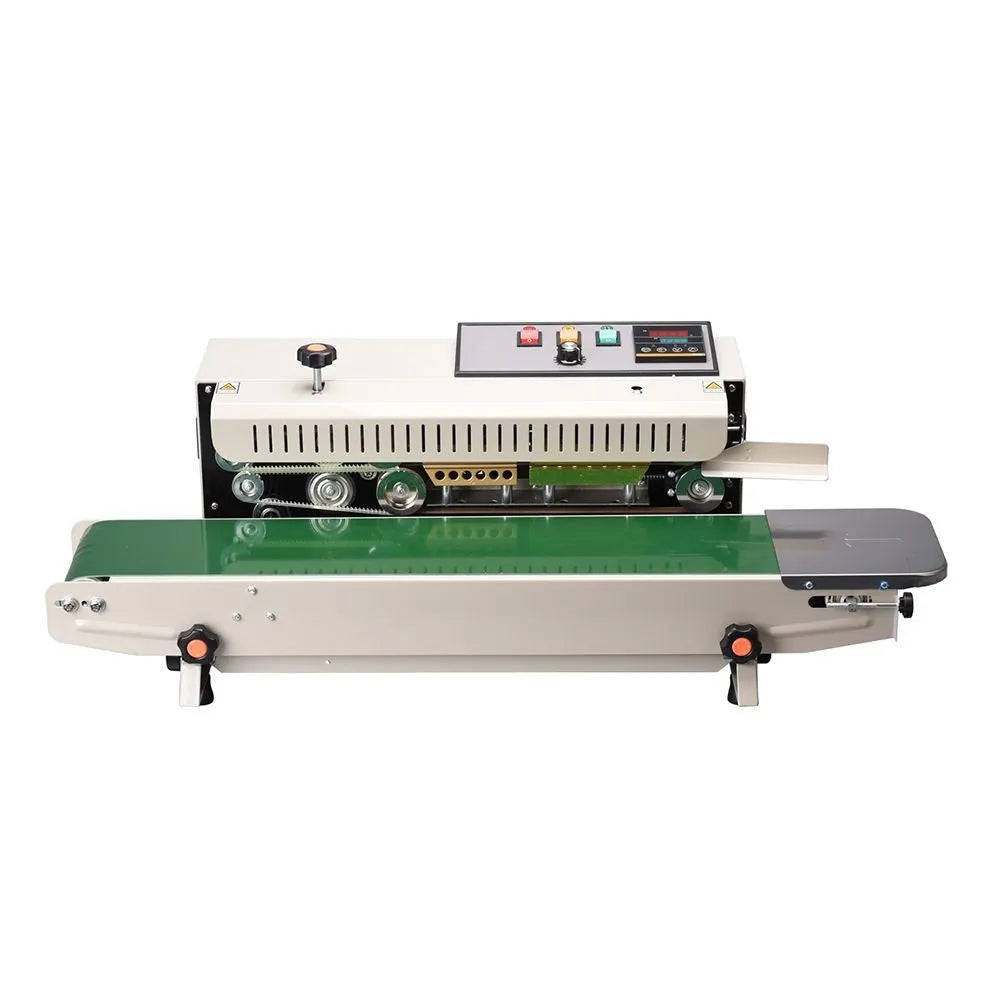 FR-900 vertical automatic continuous sealing machine entry-level paint rack style L820×W385×H310 mm 110V