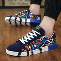 Canvas shoes with suede stitching upper, rubber sole, front tie lace-up, plain pattern, car suture design, black colour