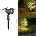 New outdoor solar waterproof spotlight plastic flower shape 5W 2.4V garden lighting