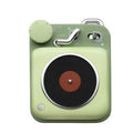 Retro mini Bluetooth speaker in blue colour, 63x47x30mm size, 3W power, 7 hours playtime