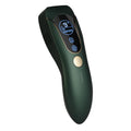 Freezing point hair removal device in sundial design available in green, pink and white colour options