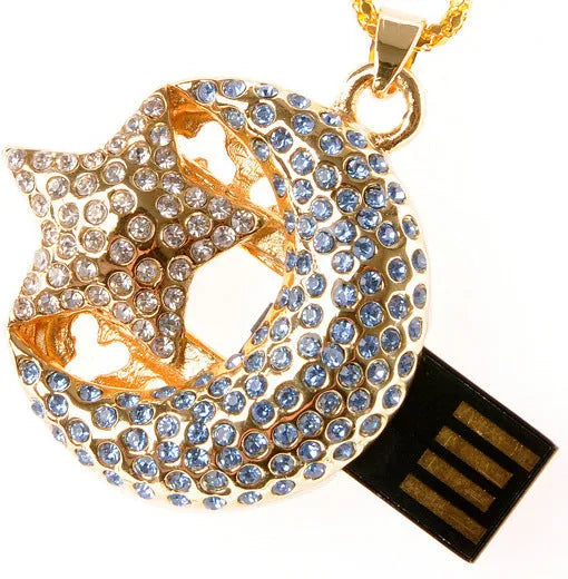 Jewelry Xingyue metal USB 2.0 U disk with 18 MB/s read speed