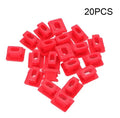 10 plastic BMW interior door trim panel snap clips replacement set