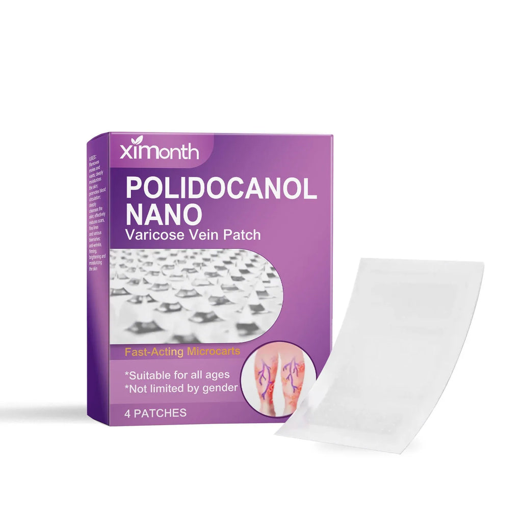 Micro needle adhesive bandages for leg nursing with moxa and ginger extract formula