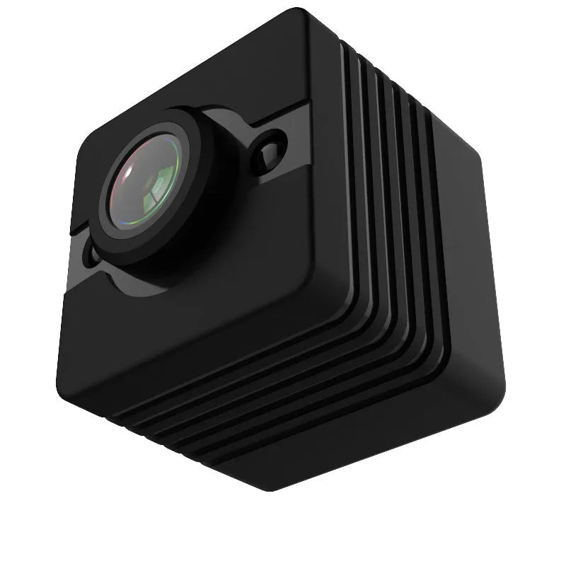 SQ12 Mini Camera HD 1080P waterproof night vision camcorder in black plastic body