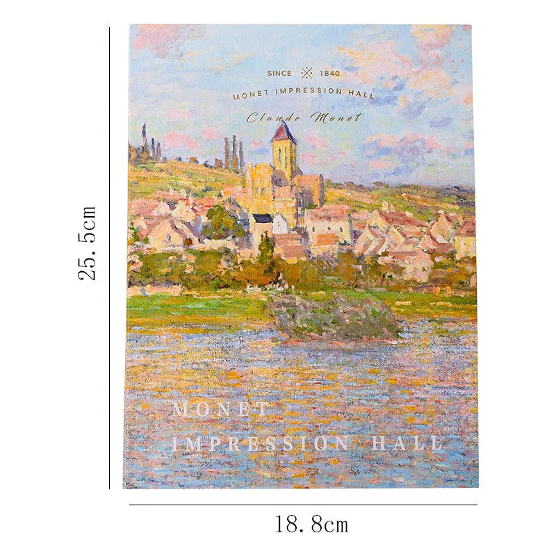 16K watercolour sketchbook paper pad for lead and watercolour sketching, 16K up format, eight colour options