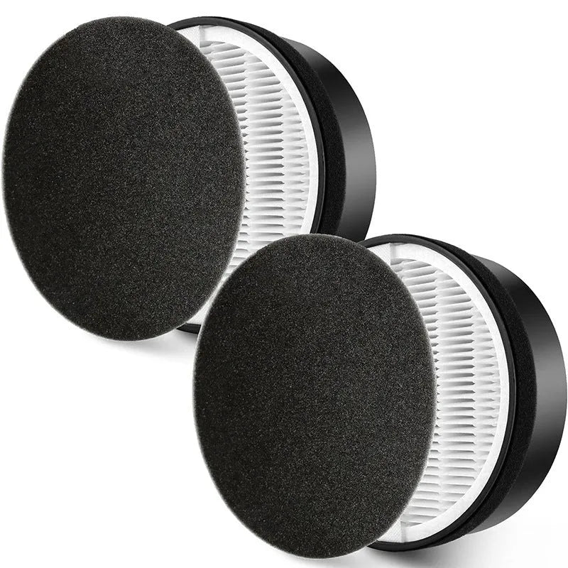 Levoit LV-H132 air purifier replacement filter kit with screen and cotton, dimensions 19x19x6.3cm