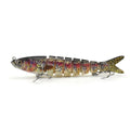 133mm hard bait fishing lure with bionic plastic construction weighing 203g
