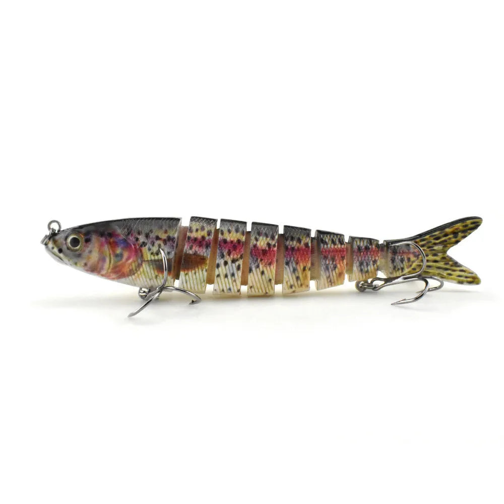 133mm hard bait fishing lure with bionic plastic construction weighing 203g