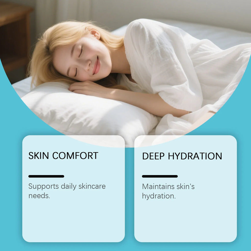Square 5cm jar of 50g gentle hydrating body moisturising cream with Shanjinchehua