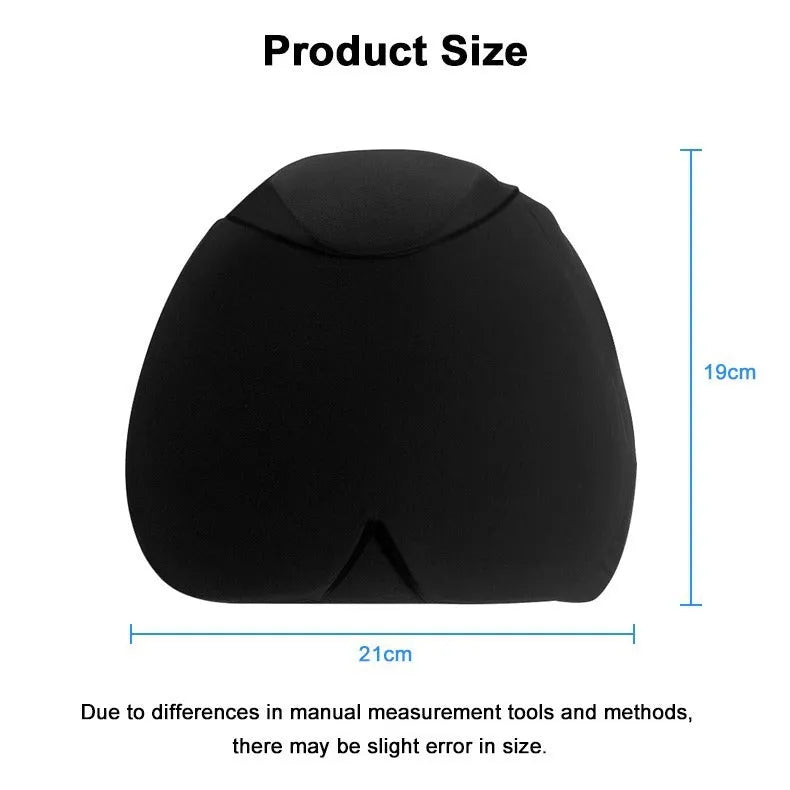 Simple solid colour fully enclosed cold compress cap for head cooling.