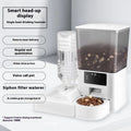 Automatic pet feeder with stainless steel bowl and 5 litre capacity