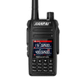 Black Interphone waterproof aviation full band motorcycle communication headset with dustproof plastic shell