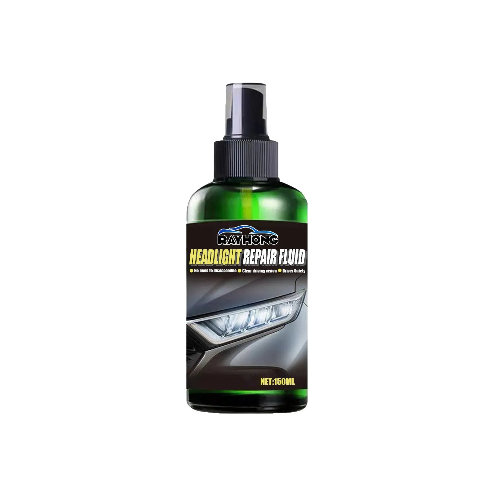 150ml car lamp repairing liquid bottle for headlight restoration and plastic lens brightening