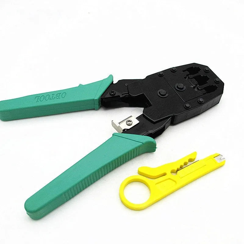 SZ-315 network cable crimping tool with rubber handle for RJ45 and phone wire connections