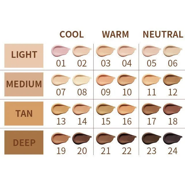 Concealer contour stick pen with 24 colour options for waterproof coverage and nose contouring