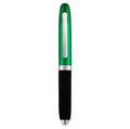 EVA metal cap mini ballpoint pen with compact size and choice of seven ink colours