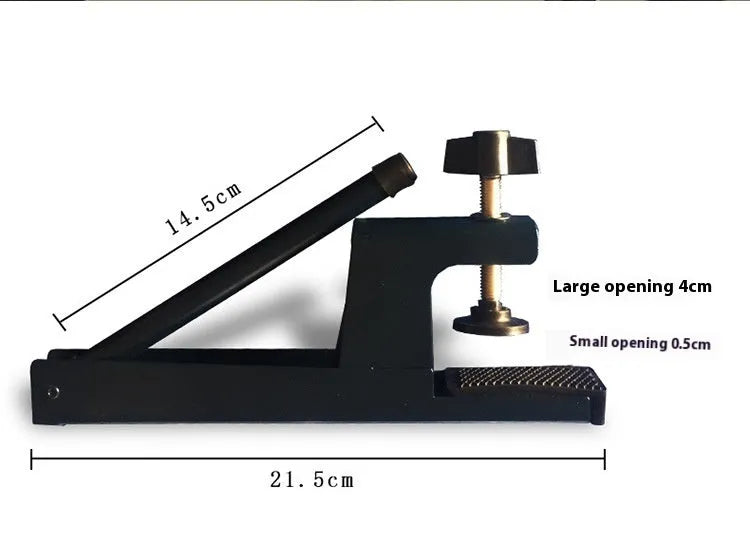 Table tennis post set with universal large clip for thickened indoor table edges