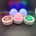 Colourful 3D shooting night light with remote control and touch operation on USB power