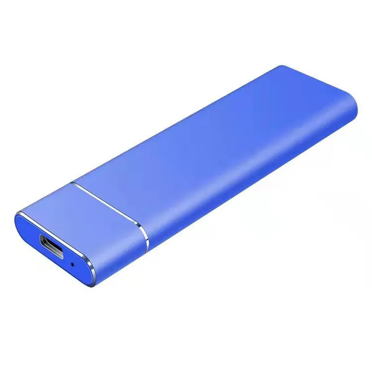 6TB external mobile hard disk with metal shell in black blue orange red silver colour options