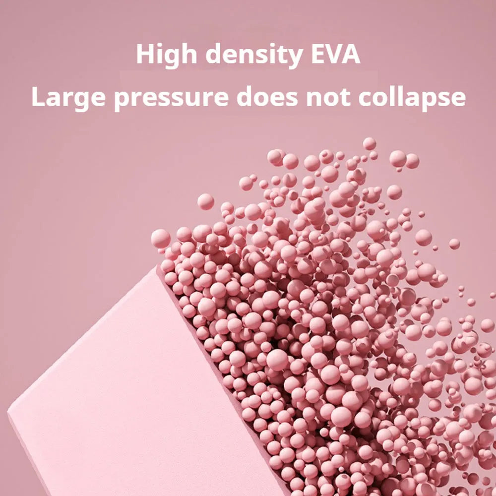 Solid colour EVA foam yoga block for gym training and exercise support
