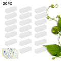 Plastic sticky wall-mounted cable bracket for punch-free bedside data cable organisation