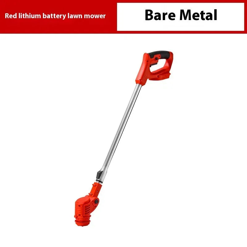 Portable weeding machine, 1300mm garden tool, 0.75kg, black blue or red bare metal finish
