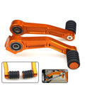 Orange KTM gear and brake lever set for DUKE125, DUKE200, DUKE390, RC125, RC200 and RC390 models