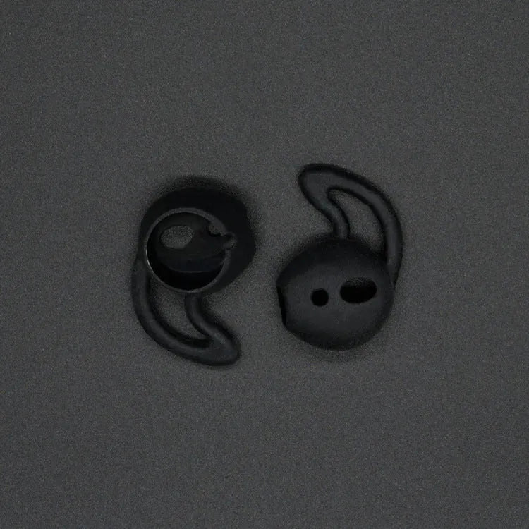 Single silicone ear cap for Apple AirPods in selected colour, showing dimensions and accurate opening.