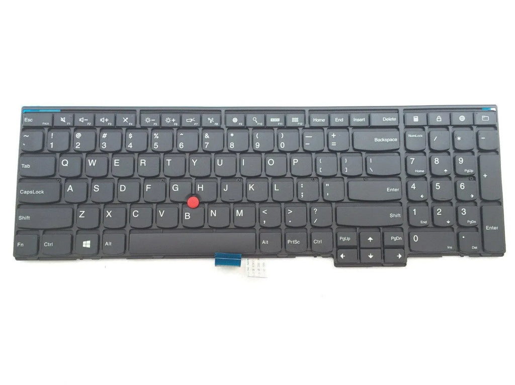 Black Lenovo ThinkPad E531 replacement keyboard with USB connection cable