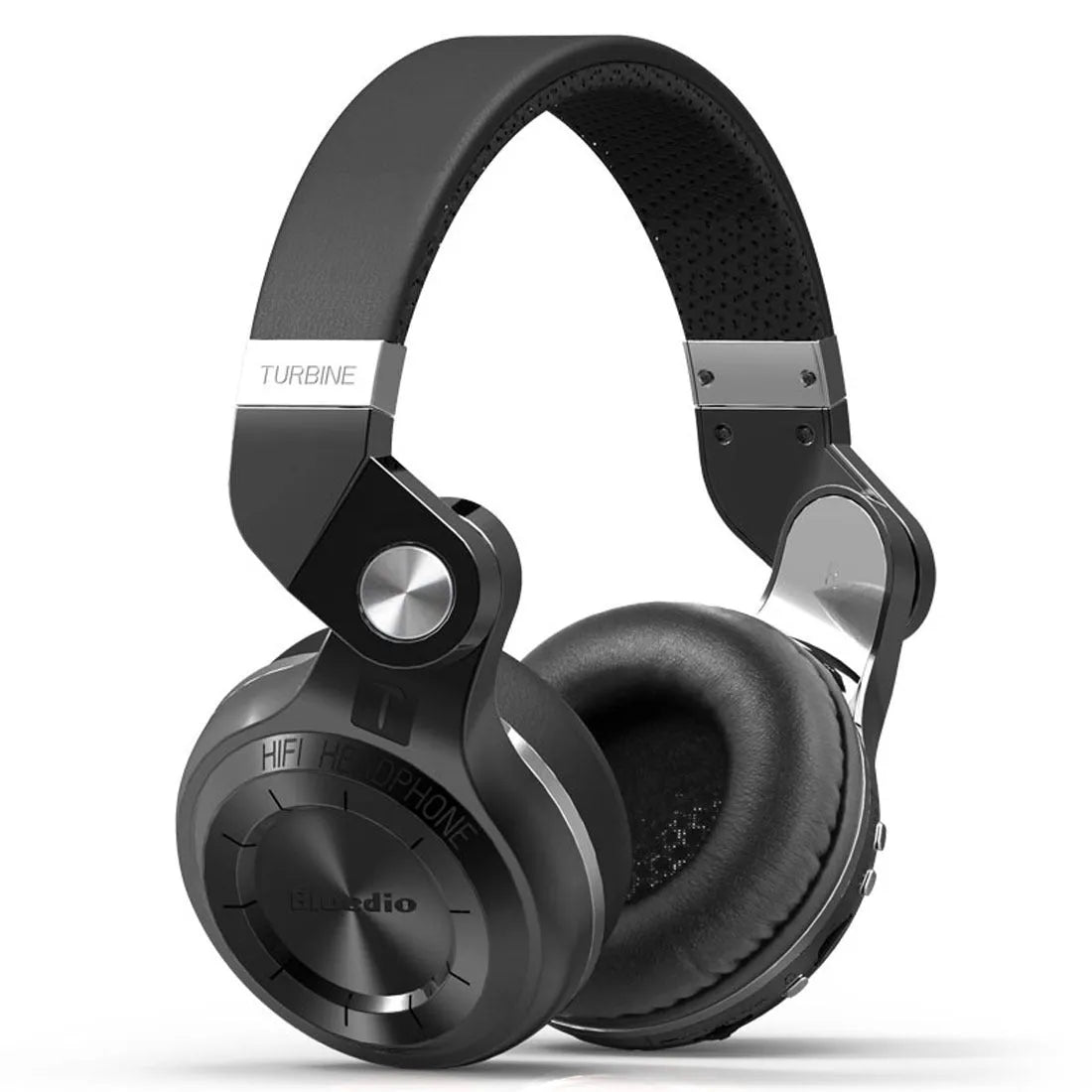 Bluetooth headset in black with bilateral stereo, Bluetooth 4.1 and 10m transmission radius