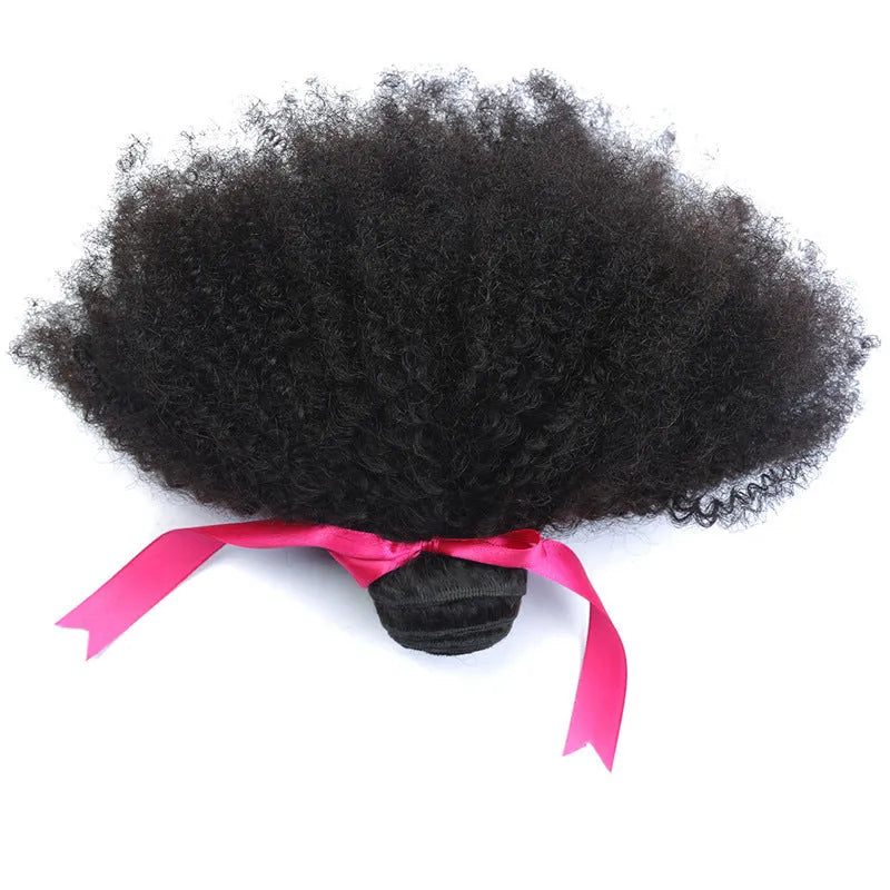 African small wig short human hair natural style with neat or slant bang and heat dyeing option