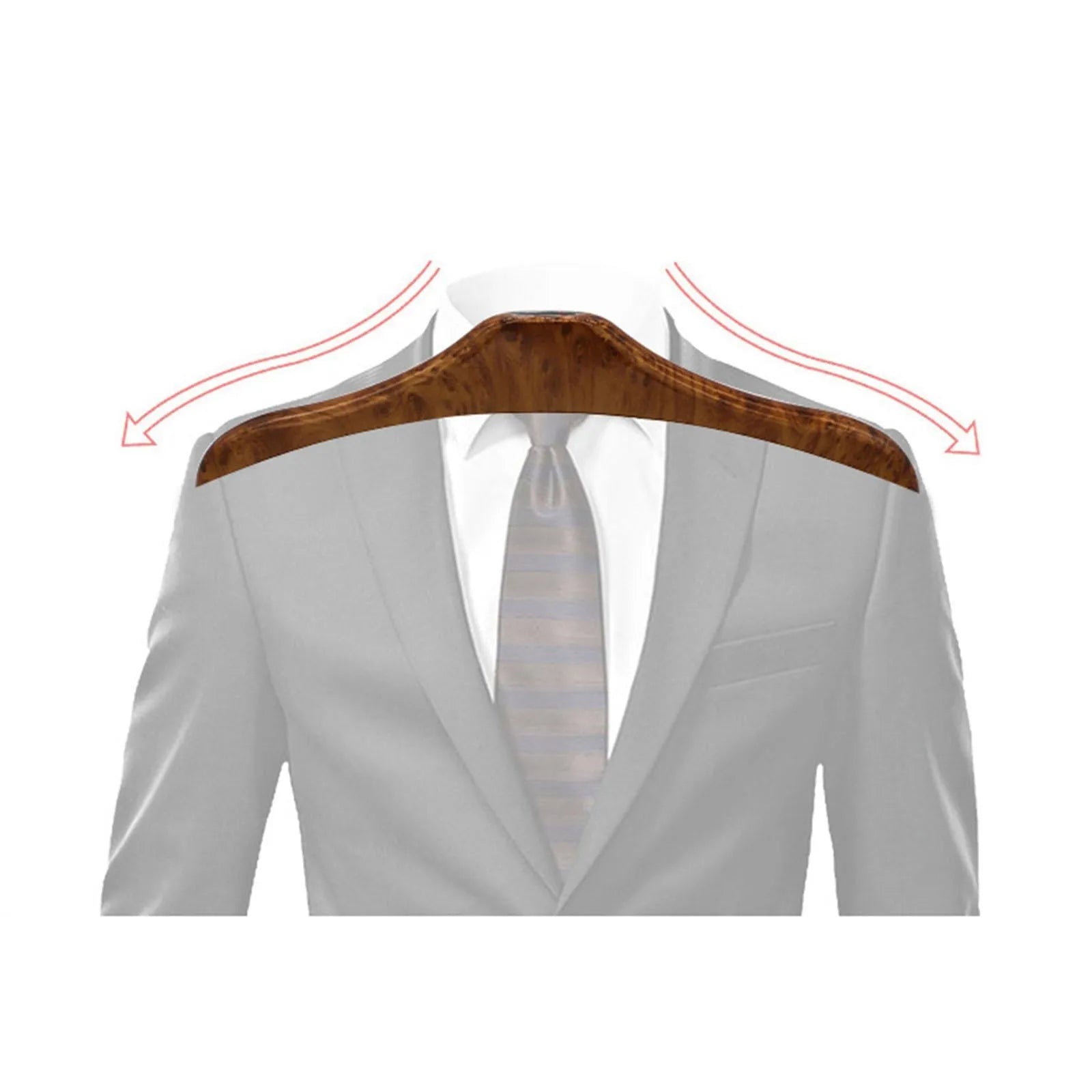 Wood yellow stainless steel car clothes hanger with 46.5cm by 23cm foldable design