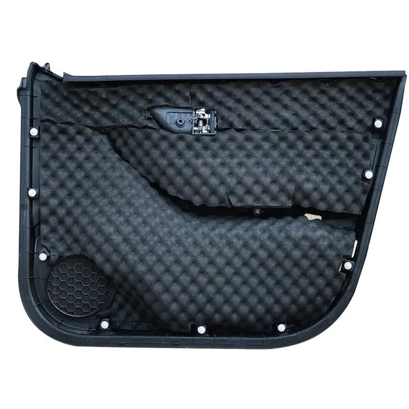 Black car sound-absorbing sponge band 80cm long 25cm wide 1cm thick for exterior noise insulation