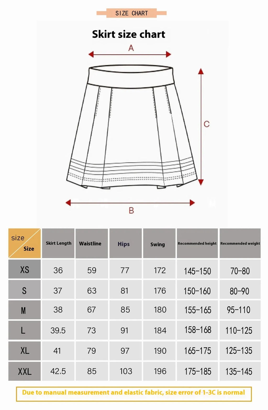 Women's blue high waist sports skirt for tennis and golf on a white background