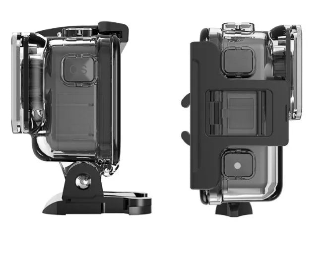 Sports camera diving shell acrylic waterproof housing rated to 61 metres depth