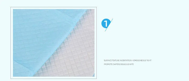 Pet Dad teddy thickened diaper pad for male and female cats and dogs, PE and non woven fabric construction