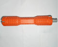 Orange multifunction anti-slip faucet socket wrench with plastic and aluminium alloy construction