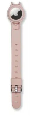 Silicone AirTag pet collar holder in black, yellow, blue, red, green, and other colours.